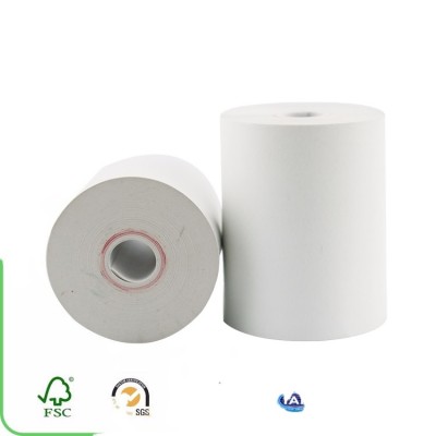 Brand new coreless thermal paper roll with pos printer